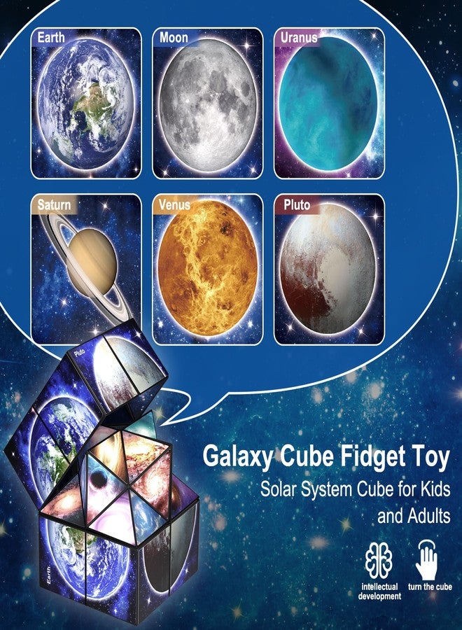 Euclidean Cube Star Cube Magic Cube Set, 2 in 1 Yoshimoto Cube for Kids and Adults, Toy for Boys and Girls Ages 8-12 - Image 4